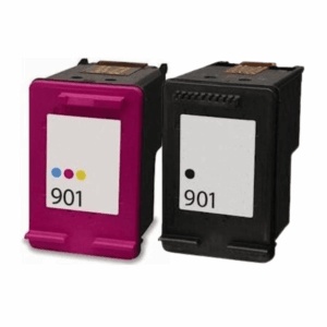 Pakke sæt HP 901XL 1 Sort, 1 farver alternativ 31 ml - INKpartner ApS