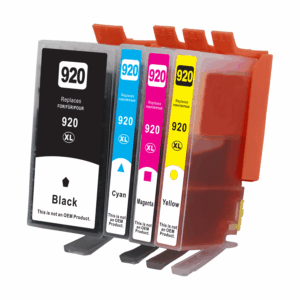 Pakke sæt HP 920XL 4 farver BK-C-M-Y alternativ 920XL 94 ml - INKpartner ApS