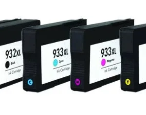 Pakke Sæt HP 932XL / 933XL 4 farver BK-C-M-Y Kompatibel 77 ml - INKpartner ApS