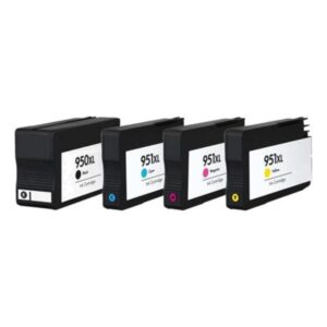Pakke sæt HP 950XL / 951XL 4 farver BK-C-M-Y alternativ 160 ml - INKpartner ApS
