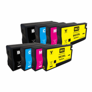 Pakke sæt HP 963  2x4 farver BK-C-M-Y  alternativ  270ml - INKpartner ApS