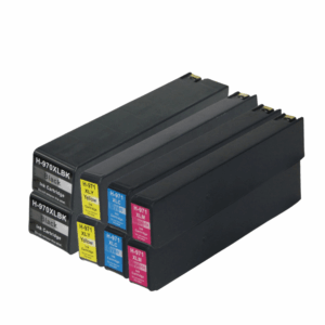 Pakke sæt HP 970XL / 971XL  2x4 farver BK-C-M-Y  alternativ  59.600 sider - INKpartner ApS
