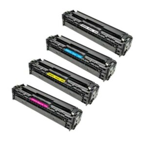 Rabatpakke - HP 125A 4 farver BK-C-M-Y toner Kompatibel 125A 6.400 sider - HP - Kompatibel