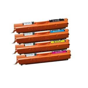 Rabatpakke - HP 130A 1 x BK-C-M-Y kompatibel 130A 4.300 sider - HP - Kompatibel