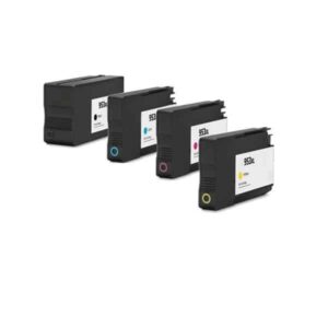 Rabatpakke - HP 953XL 4 farver BK-C-M-Y blækpatroner Kompatibel 953XL 128ml - HP - Kompatibel