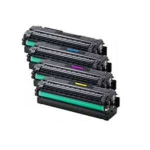 Rabatpakke - Samsung CLT-505L 4 farver BK-C-M-Y toner Kompatibel CLT-505L 16.500 sider - Kompatibel - Samsung