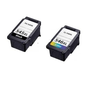 Rabatpakke - Canon PG-545XL / CL-546XL 1 x sort 1 x farve Kompatibel PG-545XL 27ml - Canon - Kompatibel