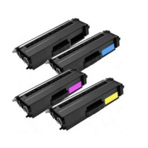 Rabatpakke - Brother TN325 4 farver BK-C-M-Y Kompatibel TN325 13.500 sider - Brother