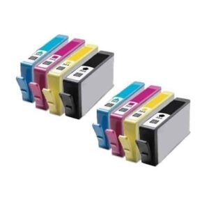 Rabatpakke - HP 364XL 2 x BK-C-M-Y. Kompatibel 364XL 140ml - HP - Kompatibel