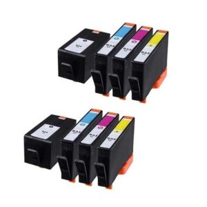 Rabatpakke - HP 934XL / 935XL 2 x BK-C-M-Y blækpatron Kompatibel 934XL 196ml - HP - Kompatibel