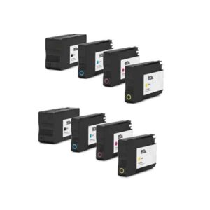 Rabatpakke - HP 953XL 2 x BK-C-M-Y. Kompatibel 953XL 256ml - HP - Kompatibel