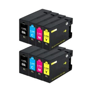 Rabatpakke - Canon PGI-1500XL 2 x BK-C-M-Y blækpatron Kompatibel 9182B001-2 142ml - Canon - kompatibel