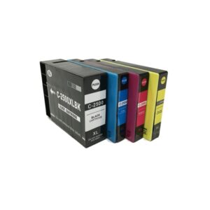 Rabatpakke - Canon PGI-2500XL 1 x BK-C-M-Y blækpatron Kompatibel 9254B001-1 130,9ml - Canon - kompatibel