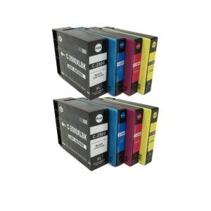 Rabatpakke - Canon PGI-2500XL 2 x BK-C-M-Y blækpatron Kompatibel 9254B001-2 161,8ml - Canon - kompatibel