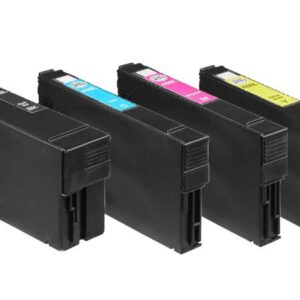 Rabatpakke - Epson 408 4 farver BK-C-M-Y blækpatroner Kompatibel 1-408 - 64ml - Epson