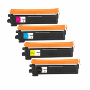 Sæt af Brother TN230, BK/C/M/Y 6.700 sider  alternativ, TN230 - INKpartner ApS