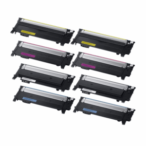 Sæt af Samsung CLT-4092S 2x BK/C/M/Y 9.000 sider  kompatbile - INKpartner ApS