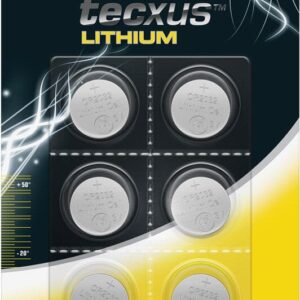 Tecxus - CR2032 Batteri 6 Stk, 59581 - INKpartner ApS