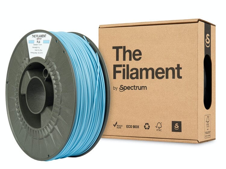the-filament-pla-sky-blue-175mm-1kg-963798 The Filament - PLA - Sky Blue - 1.75mm - 1kg - Spectrum FILAMENTS