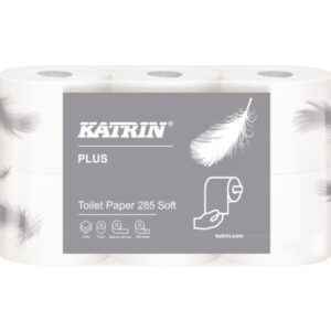 Toiletpapir Katrin Plus 285 - hvid 35m 3-lag - 42 ruller - INKpartner ApS