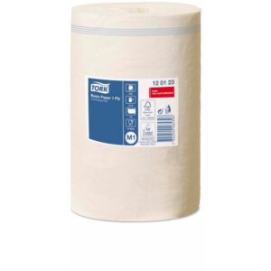 Tork Aftørringspapir Basic 1 Lag 120123 - 11 ruller - INKpartner ApS