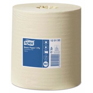Tork Aftørringspapir Basic M2 1-lags 6 ruller (120150) - INKpartner ApS