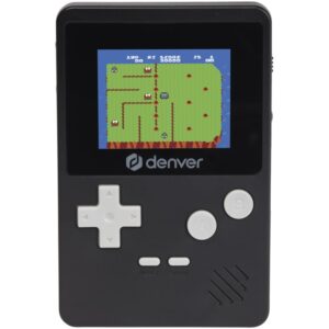 DENVER GMP-290 Håndholdt Spillekonsol med 200 Indbyggede Spil. Sort -