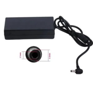 12V 5A 60W Oplader med 5.5Ã2.5 mm stik - til bla. LED-installationer,  Routere og netværksudstyr mm -