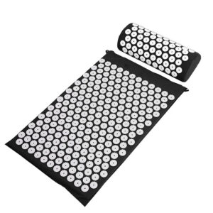 Akupressursæt m. fakir/pigmåtte og nakkepude -