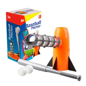 Baseball Pitcher - Elektronisk Pop-Up Baseball Spillesæt -