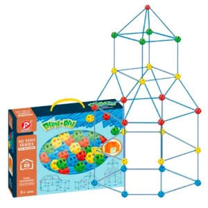 Byg-selv-hule med 88 dele  -  Sjov og kreativ leg for børn -