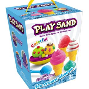 Play Sand - Kinetisk legesand - Ice cream, 908 g (4 farver) -