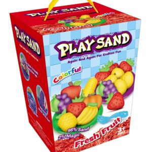 Play Sand - Kinetisk legesand - Frisk frugt, 908 g (4 farver) -