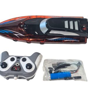 Airship High-Speed Yacht, fjernstyret speedbåd m. LED-lys -