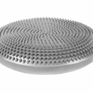 Siddepude til børn og voksne  -  ergonomisk balancepude - Ø34 cm, grå -