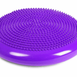 Siddepude til børn og voksne  -  ergonomisk balancepude - Ø34 cm, lilla -