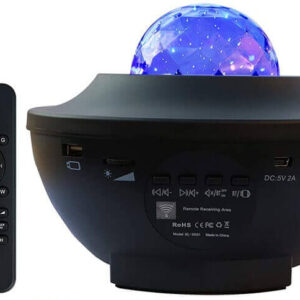 Stjernehimmel projektor med Bluetooth  -  Forvandel dit værelse til en galakse -