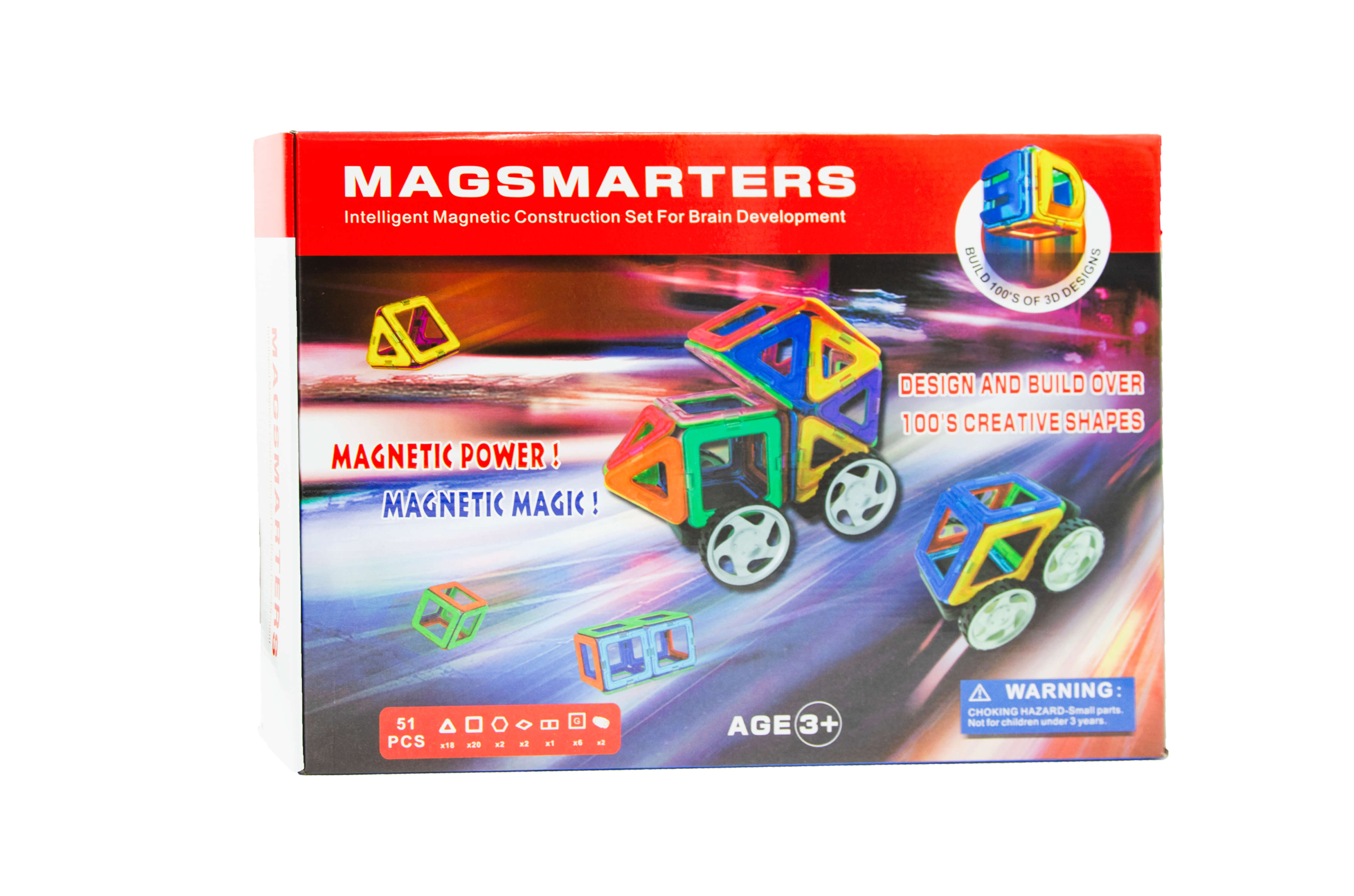 Magsmarters-med-51-dele-magnet-legetoej-1-scaled Magsmarters Magnetisk Byggesæt til Børn - 51 Dele -