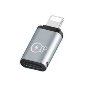 USB-C Hun til Lightning Han Adapter - Opladning & Data - Silver -