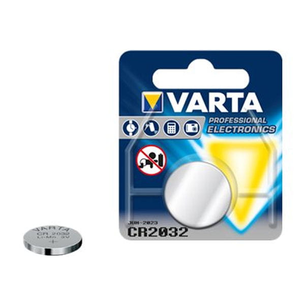 Varta CR2032 Knapcellebatteri 3V Litium 230 mAh Varta Electronics CR2032 Knapcellebatteri 3V Litium 230 mAh -
