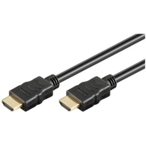 Goobay High Speed HDMI 2.0 Kabel 4K 60Hz 2m  -  Sort -