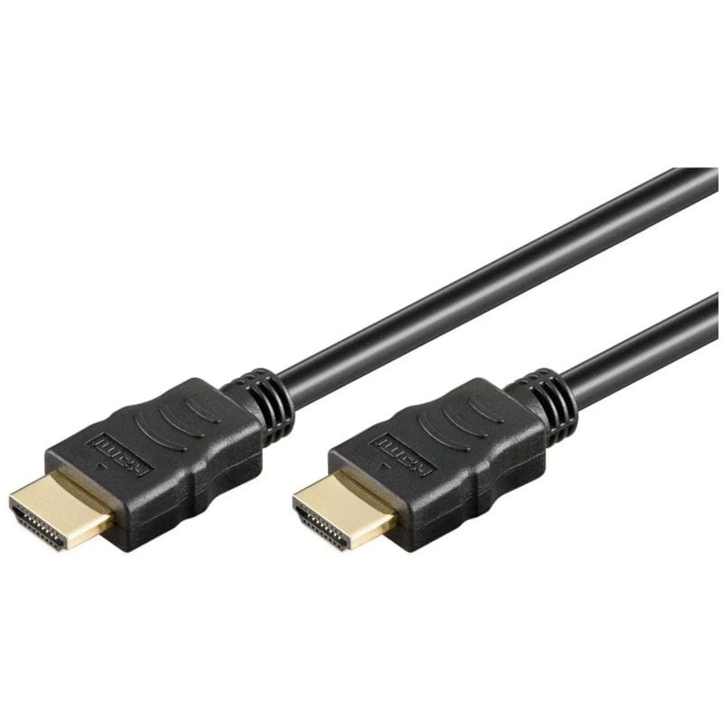 Goobay HDMI 2.0 Kabel 2m 4K 60Hz – Sort Goobay High Speed HDMI 2.0 Kabel 4K 60Hz 2m - Sort -